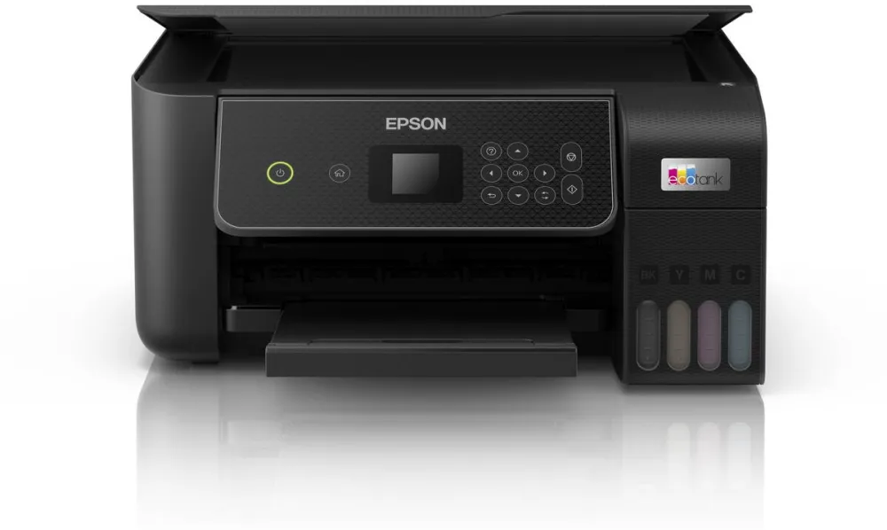 Imprimanta multifunctionala Epson Imprimanta inkjet, Epson EcoTank ET-2870, negru, A4, 5760 x 1440 DPI