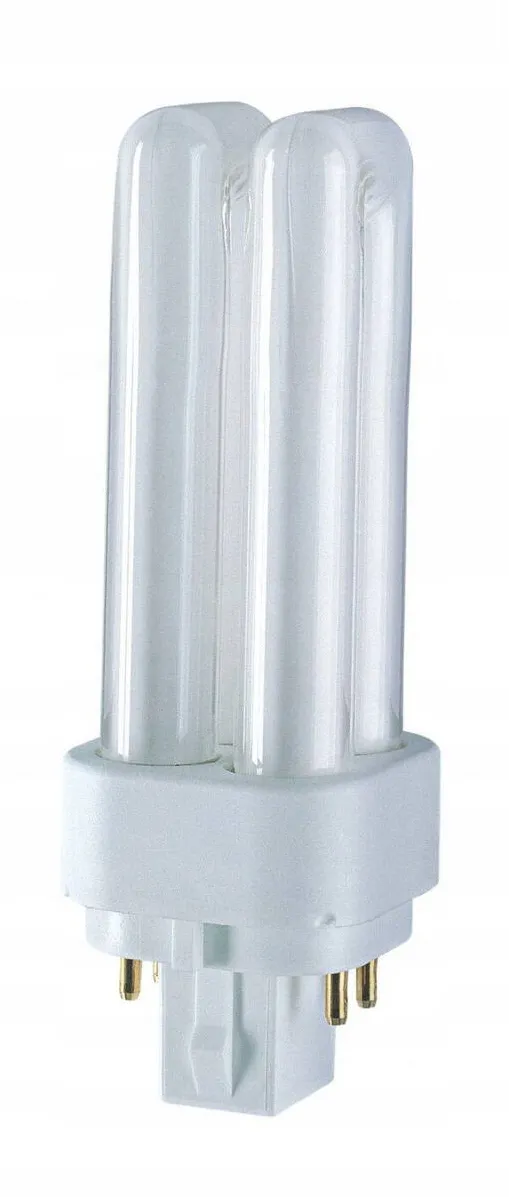 Osram Bec tub, Osram, G24Q-1, 10W, Alb