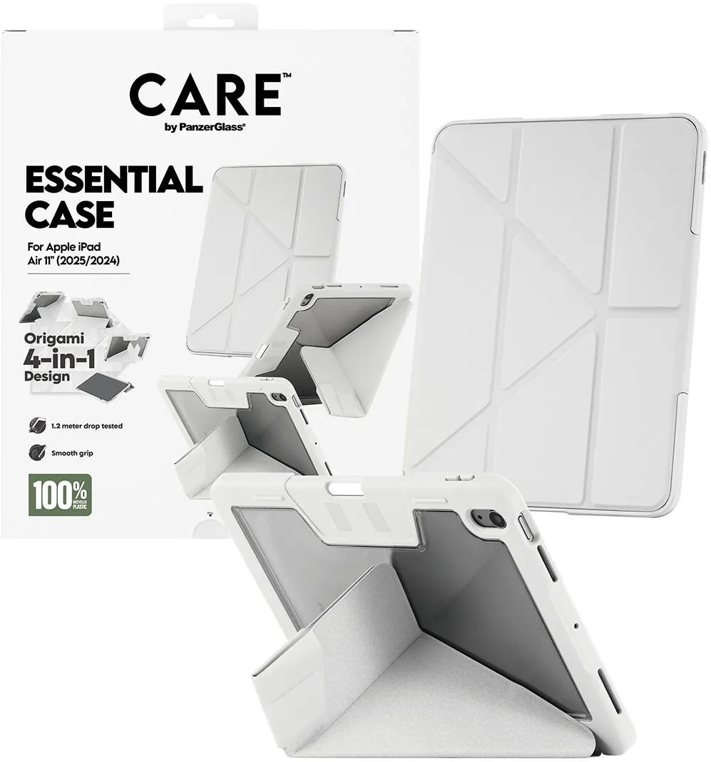 PanzerGlass Husa CARE by PanzerGlass pentru Ipad Air 11 (2025, 2024), Y Fold, Gri deschis gri
