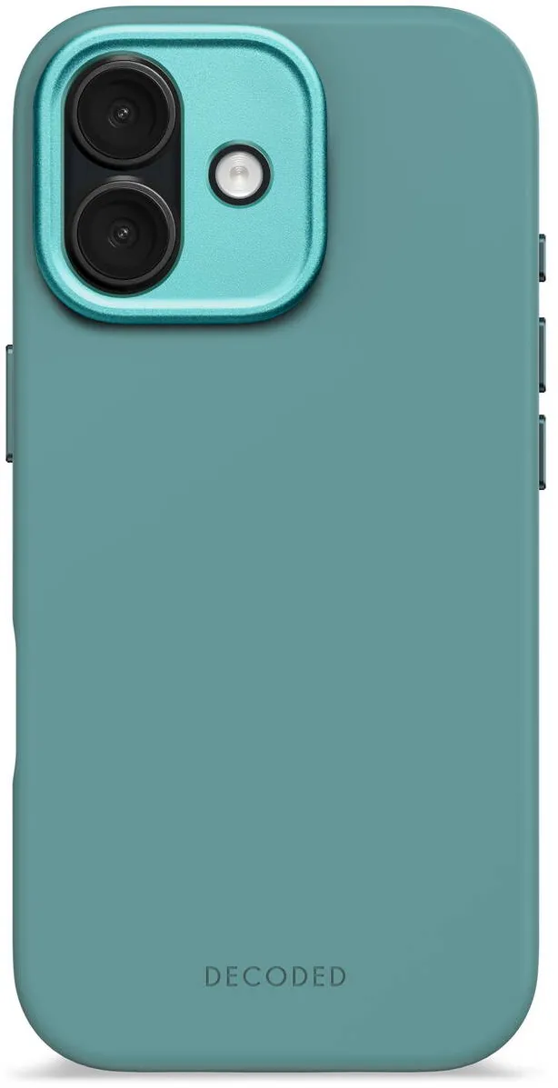 Decoded Husa din Silicon Antimicrobian DECODED pentru iPhone 17 - Retro Blue