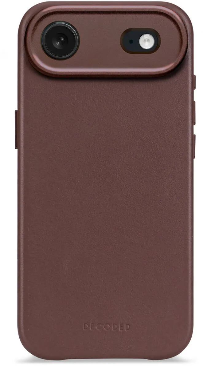 Decoded Husa din Piele DECODED pentru iPhone 17 Air - Chocolate Brown
