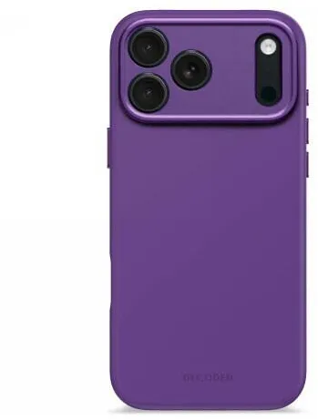 Decoded Carcasa Decoded AntiMicrobial Silicone Backcover cu MagSafe compatibila cu iPhone 17 Pro Max, Mov