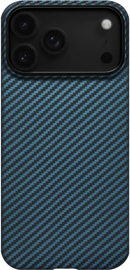 Pitaka Husa de protectie Pitaka pentru iPhone 17 Pro, MagEZ 7 Pro 600D Ultra-Slim Negru/Albastru