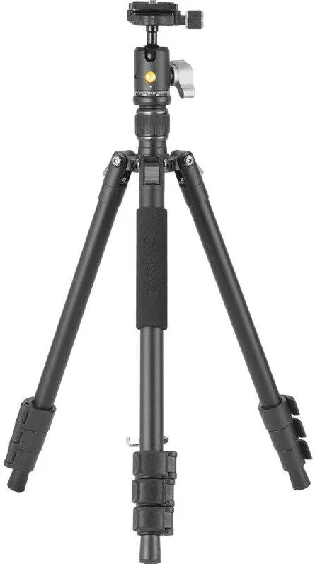 VANGUARD Trepied VESTA GO 204AB, 3 unghiuri de pozitionare a picioarelor, Inaltime maxima extinsa 138.5 cm / 54.5 inch, Aluminiu