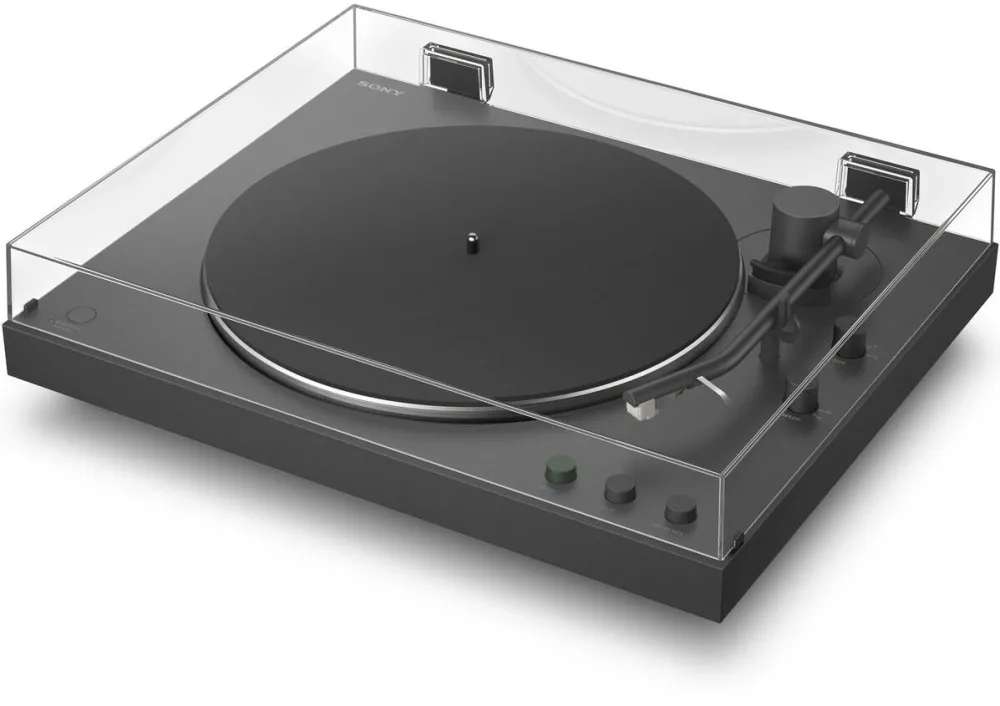 Pick-up Sony Pick-up wireless Sony PS-LX3BT, Bluetooth, Redare automata, Hi-Res audio Wireless, Transmisie prin curea, Preamplificator Phono, 2 viteze, Negru