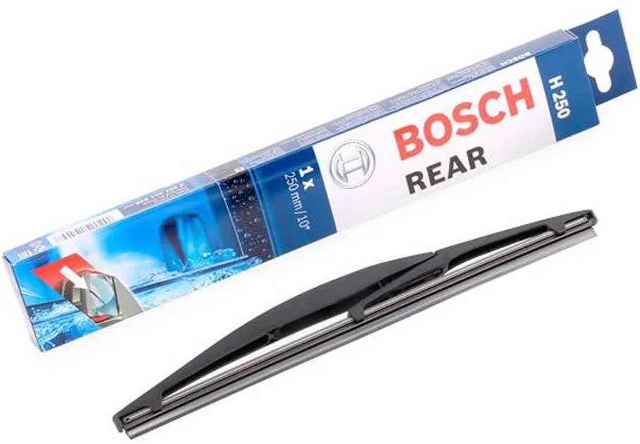 BOSCH Stergator luneta Bosch Rear, 25 cm pentru Citroen Aircross, Fiat Sedici, Honda HR-V, Mazda CX-3, Mitsubishi ASX, Opel Agila, Nissan Leaf, Peugeot 4008, Suzuki Vitara SX4 Swift, Mini Clubman