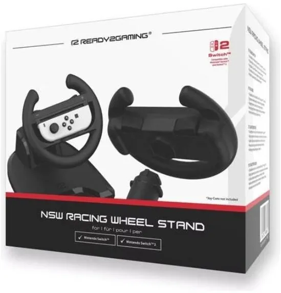Volan ready2gaming Stativ volan racing ready2gaming R2GNSW2WHEELSTAND pentru controller Nintendo Switch /Switch 2 Negru