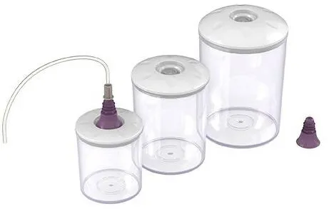 Set 3 caserole vidat MagicVac ACO1182 0.75 l 1.5 l 3 l
