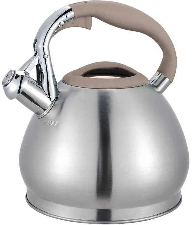 Maestro Ceainic din inox 3.0L Maestro, design modern, capacitate 3.0L, pentru toate tipurile de plite