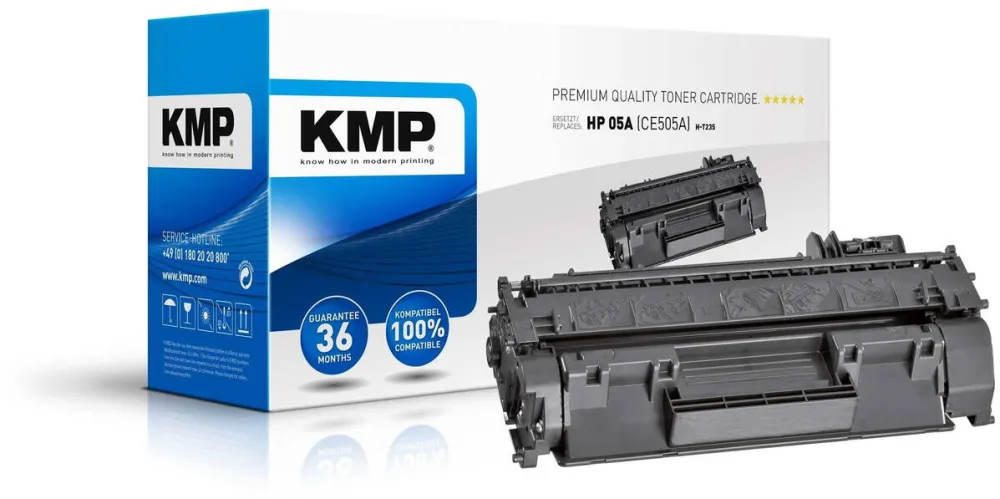 Toner imprimanta KMP Toner, KMP, 2300 pagini, Negru