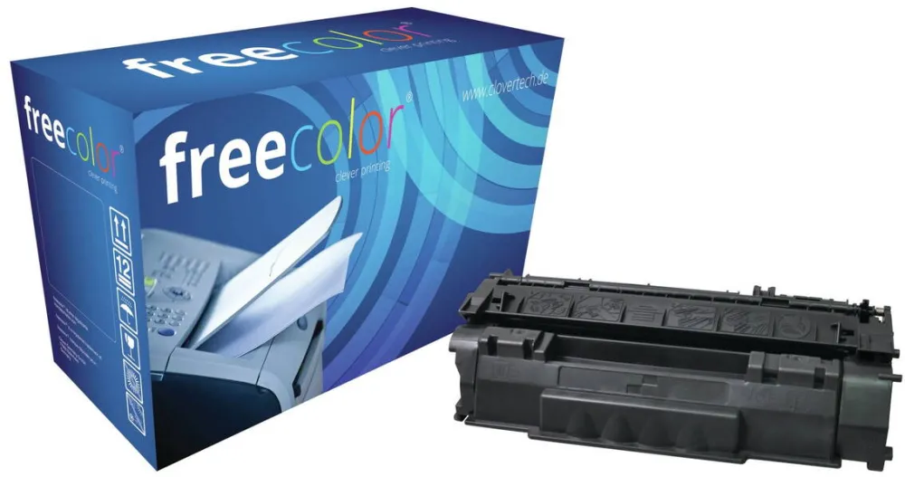 Toner imprimanta Freecolor Cartus toner, Freecolor, 2500 Pagini, Negru