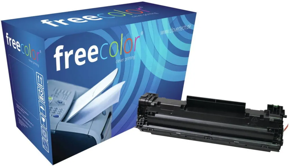Toner imprimanta Freecolor Cartus cerneala imprimanta, Freecolor, Negru, Compatibil cu HP/MFP