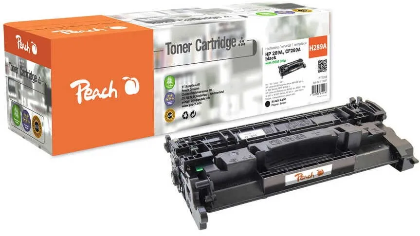 Toner imprimanta Peach Toner, Peach, 5000 pagini, Negru