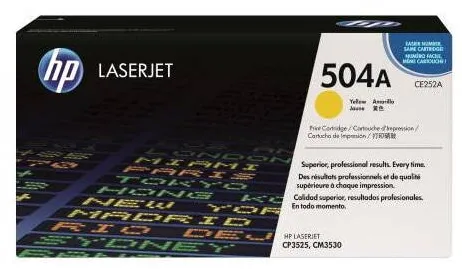 Toner imprimanta HP Toner HP CE252A, yellow, 7 k, Color LaserJet CM3530 MFP, ColorLaserJet CM3530FS MFP, Color LaserJet CP3525DN, Color LaserJet CP3525N, Color LaserJet CP3525X