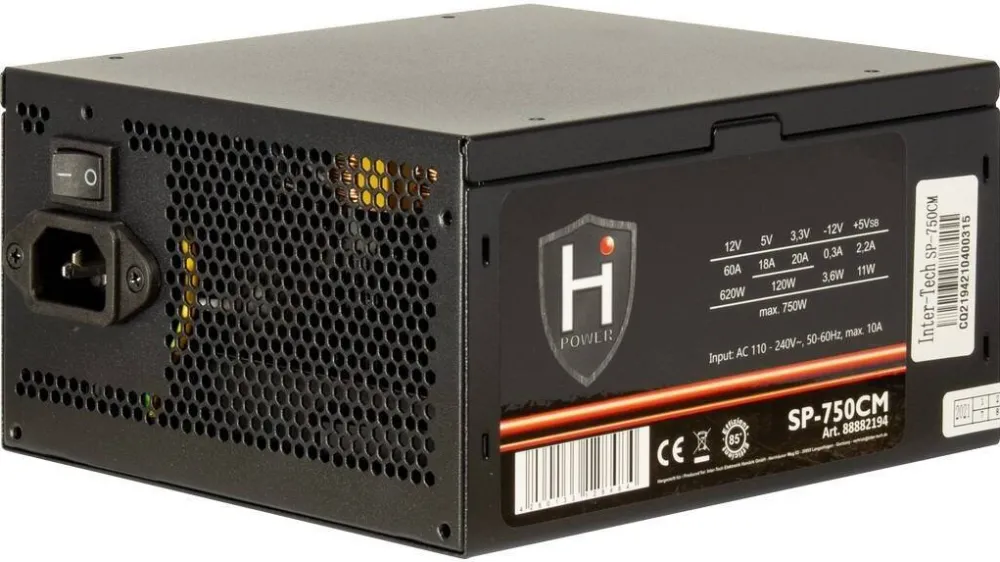 Sursa PC Hipower Sursa Hipower SP-750CM 750W ATX Negru