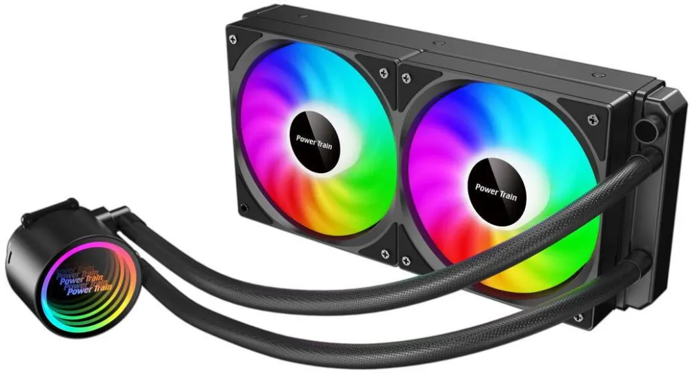 Cooler Power Train Cooler Procesor Power Train DL-240A ARGB Negru