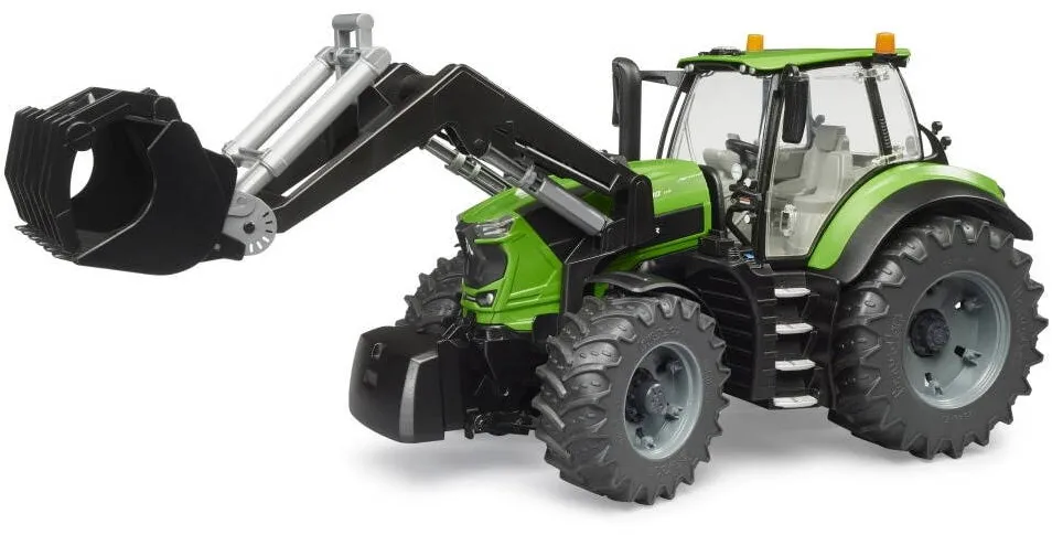 Masina BRUDER Tractor Bruder - Deutz 8280 TTV, cu incarcator frontal