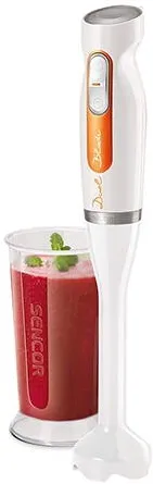 SENCOR Blender de mana 2 lame INOX 600W alb