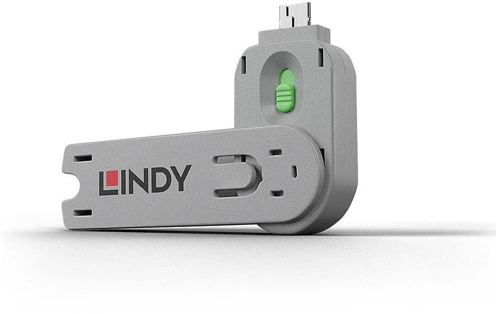 Blocker Lindy USB A Port Green