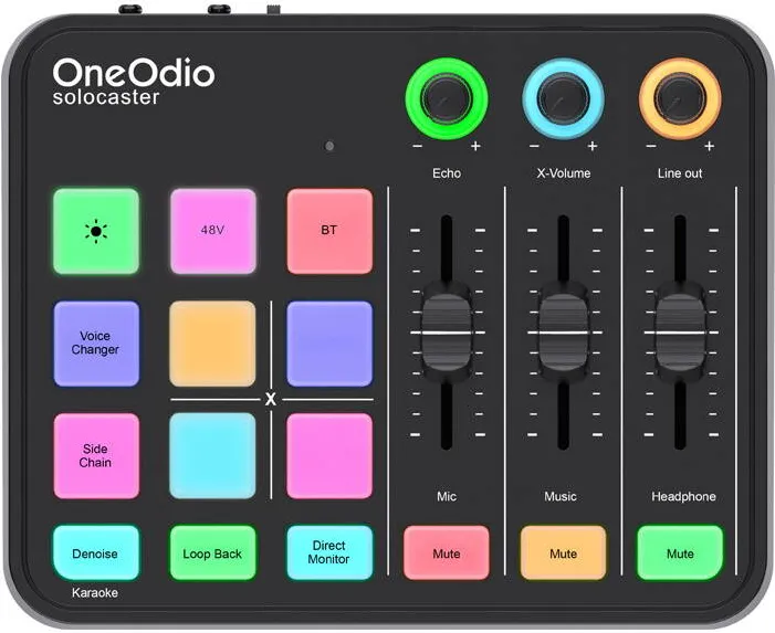 OneOdio Audio Mixer & Sound Card OneOdio Solocaster