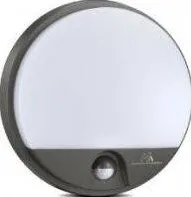 MACLEAN Lampa LED MCE291 GR cu senzor de miscare infrarosu1100lm 15W IP54 Gri