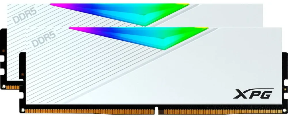 Memorie RAM ADATA K2 Lancer RGB DDR5 32GB 6000 MHz CL 32 Dual-Kit DIMM, XMP, White