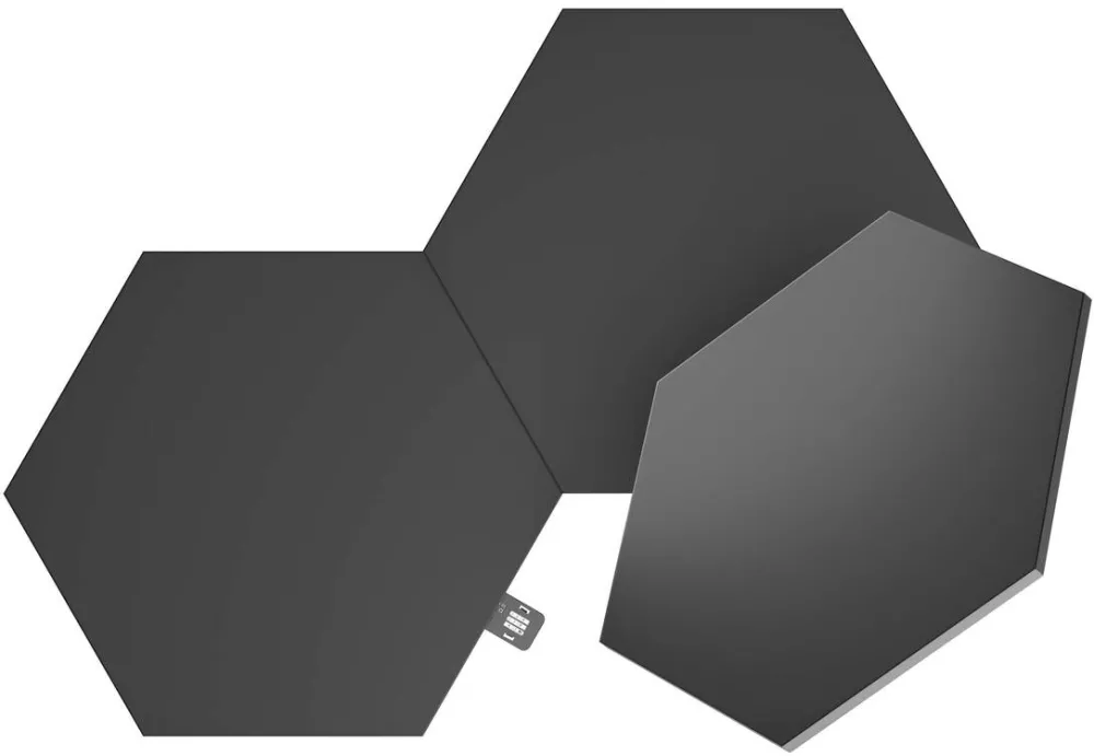 Nanoleaf Shapes Black Hexagon Expansion pack (3 panels)