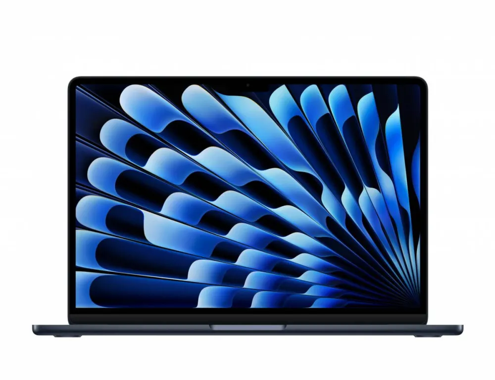 Laptop Apple MacBook Air 15 with Liquid Retina (2025), Apple M4 Deca Core, 15.3 inch, RAM 32GB, SSD 512GB, Apple M4 10-core Graphics, INT KB, macOS Sequoia, Midnight