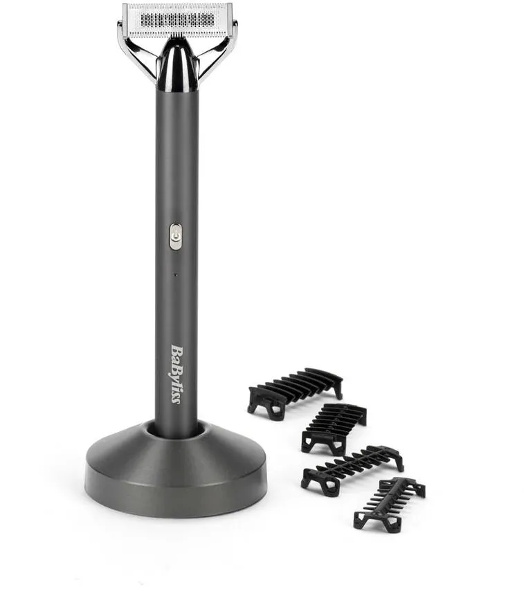 BABYLISS BaByliss Super-X Metal OT996E beard trimmer Battery 5 5 mm Wet & Dry Silver