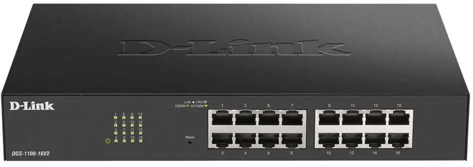Switch D-Link Gigabit DGS-1100-16V2
