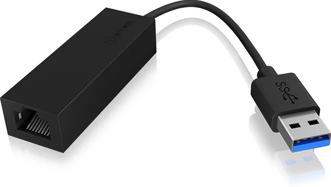 Adaptor RaidSonic ICY BOX USB3 to Gigabit Ethernet