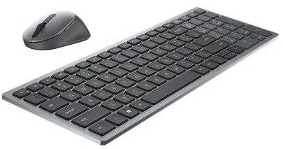 Kit Periferice Dell tastatura si mouse Fara fir 580-AIWM-05 Bluetooth Gri