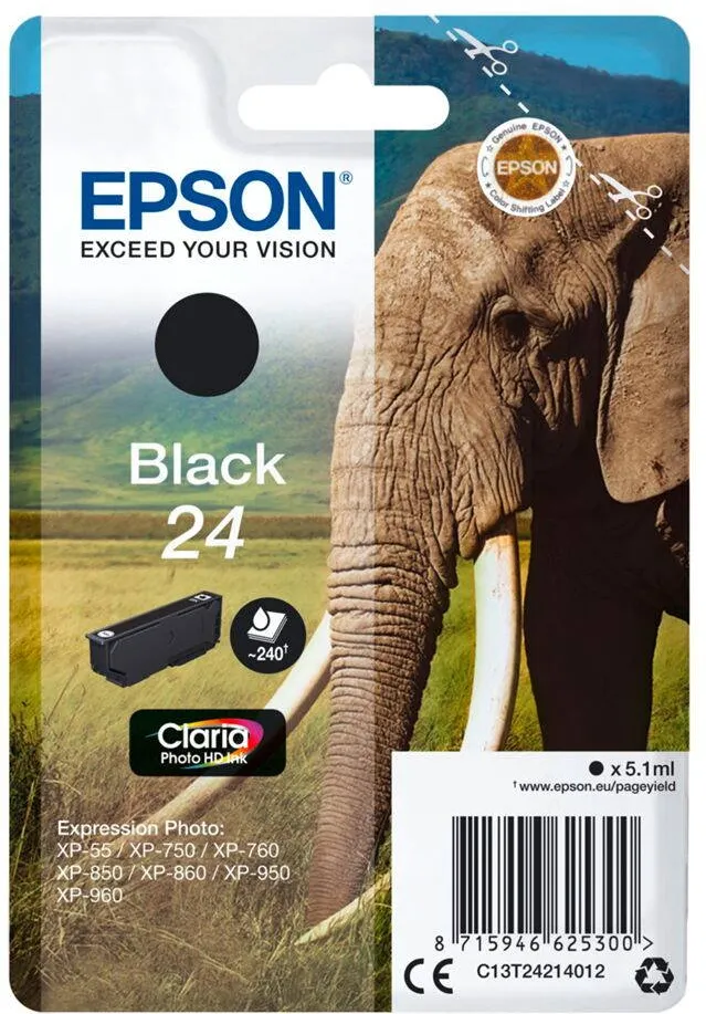 Cartus Imprimanta Epson Claria Photo HD T 242 T 2421 Black