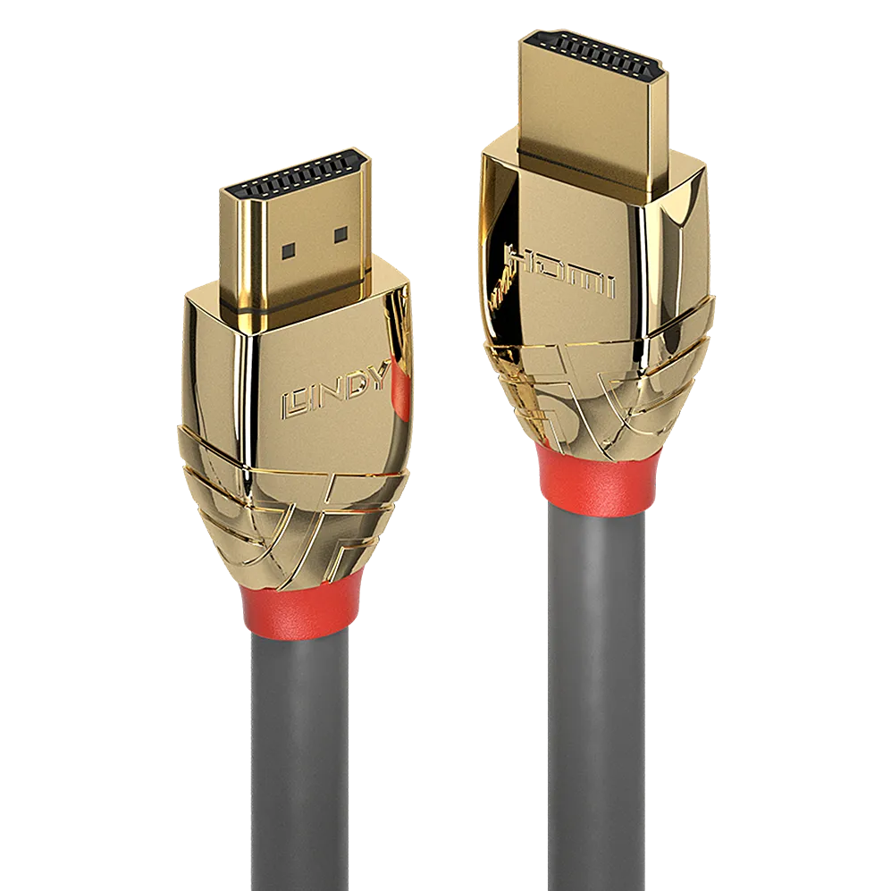 Lindy Cablu profesional HDMI 20m, 4K@60Hz, Goldline, 37868