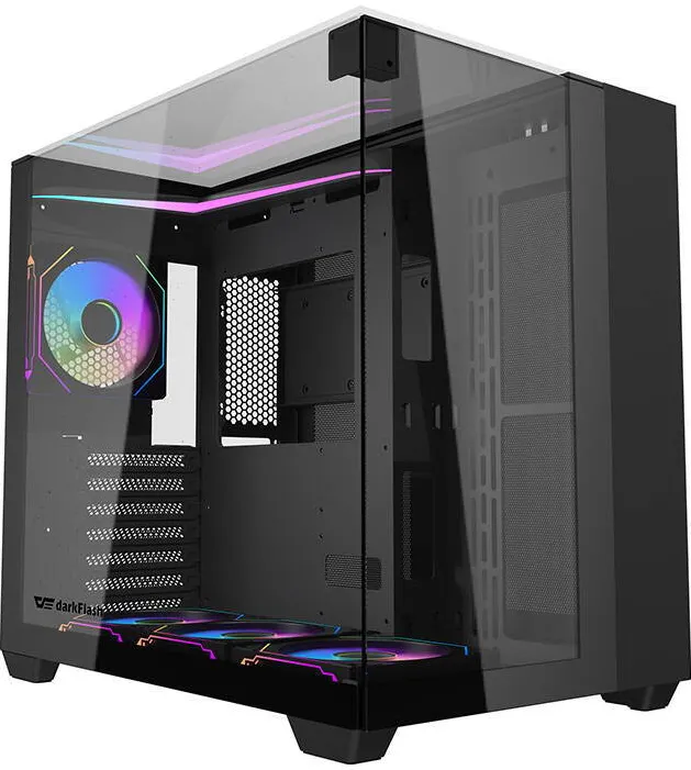 Carcasa PC Darkflash  TH285 4 fans (Black)