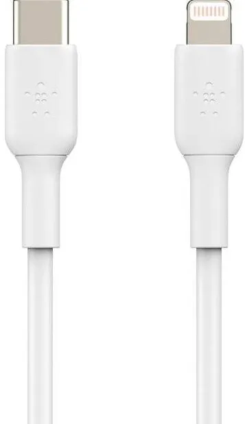 Accesoriu Retea BELKIN Cablu de date, Belkin, Compatibil cu Apple, Lightning - USB-C, 2 m, Alb