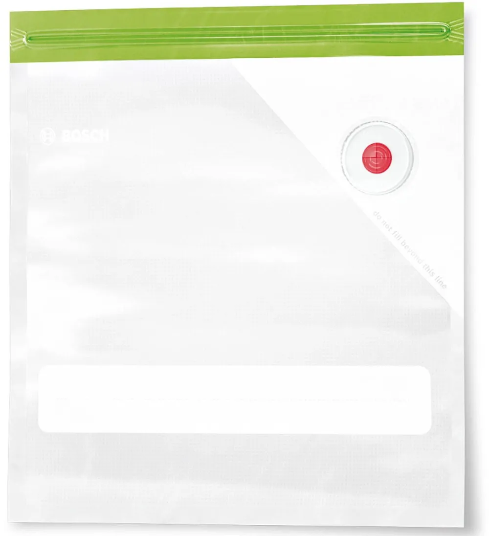 BOSCH Set 10 pungi de 1,2 l compatibile cu handblendere cu vidare Bosch
