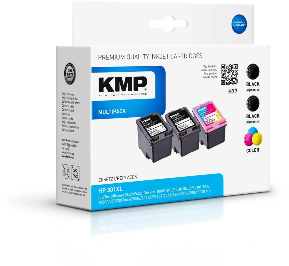 Cartus Imprimanta KMP Set 3 cartuse KMP 1719,4055