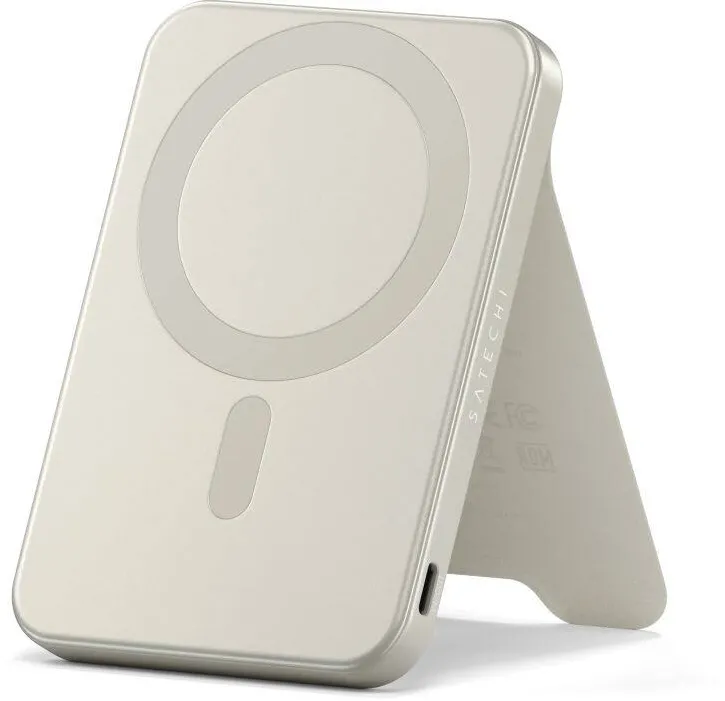 Satechi Powerbank Satechi 5000mAh cu suport, culoare nisip