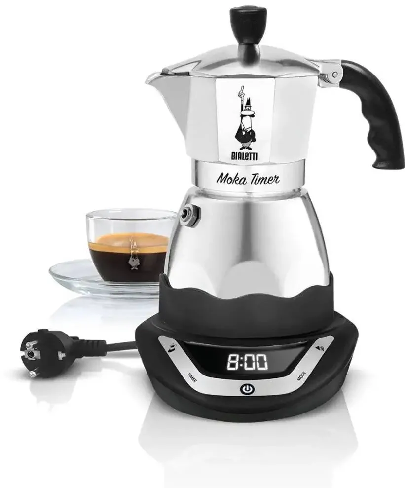 BIALETTI Filtru de cafea Bialetti 6092, electric, 2 cesti, Negru