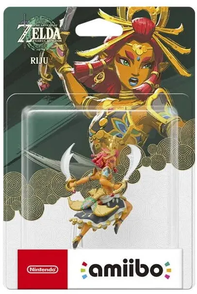 Joc NINTENDO Figurina amiibo Nintendo The Legend of Zelda: Tears of the Kingdom, Riju, detalii de calitate, multicolor