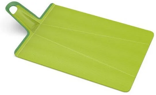 JOSEPH JOSEPH Tocator de bucatarie Joseph Joseph Chop2Pot Large, verde, polipropilen, cu manere antiderapante