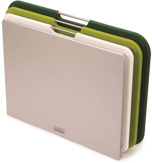 JOSEPH JOSEPH Set 3 tocatoare cu suport inclus, Nest large verde Joseph - J60164
