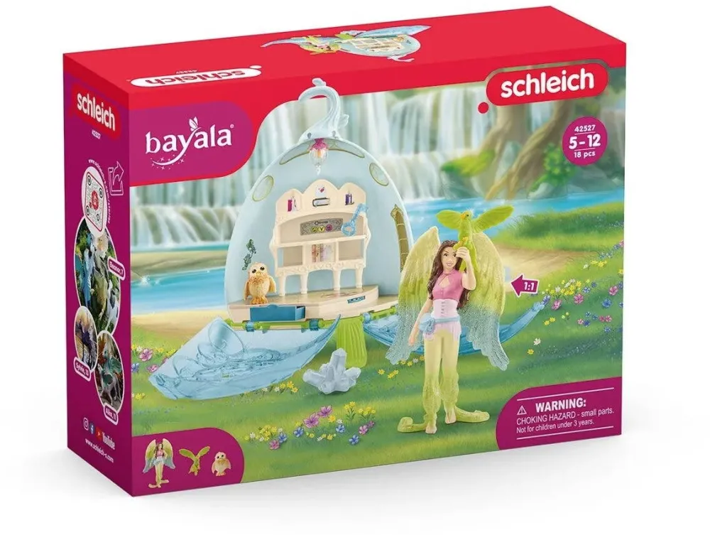 Schleich Set de joaca Schleich, Bayala, Mystic Library Blossom