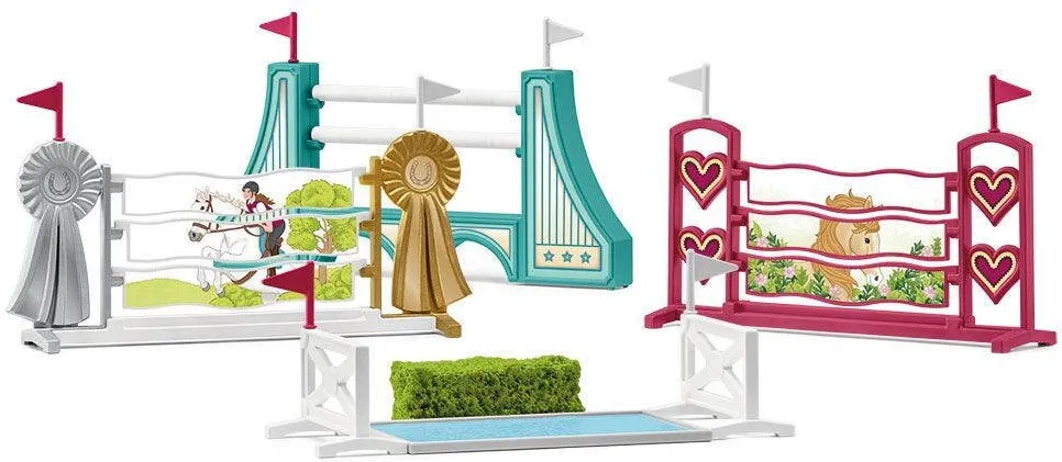 Schleich Figurina, Schleich, Horse Club 42612 Accesoriu curs cu obstacole