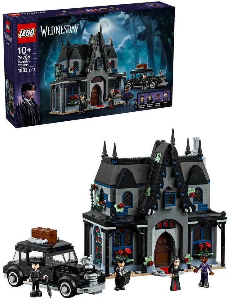 LEGO® Wednesday - Cabana Morticiei 76786, 1002 piese