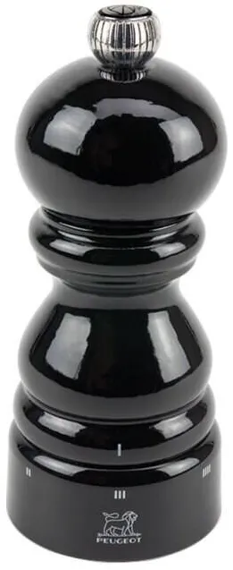 Peugeot Rasnita pentru piper, 12 cm "Paris u'Select", Black Lacquered - Peugeot