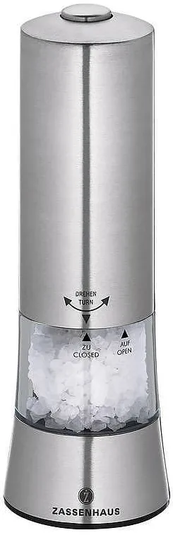 Zassenhaus Rasnita electrica, Zassenhaus, Otel inoxidabil, 18 cm, Argintiu