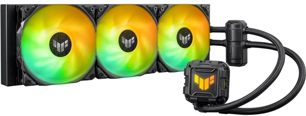 Cooler Asus Cooler procesor Asus TUF GAMING LC II 360 ARGB, negru, compatibil Intel/AMD