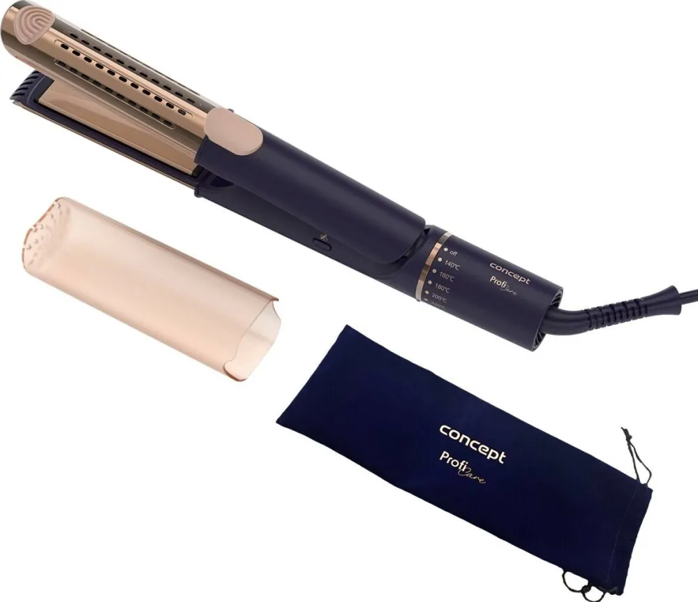 Concept Concept PROFI Care VZ8100 Hair straightener blue, gold